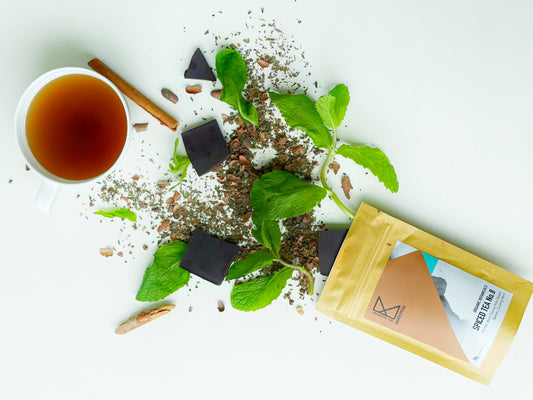 Spiced Tea No.8 - Chocolate Mint 50g [Cacao Nibs, Sweet Spices & Cool Mint]