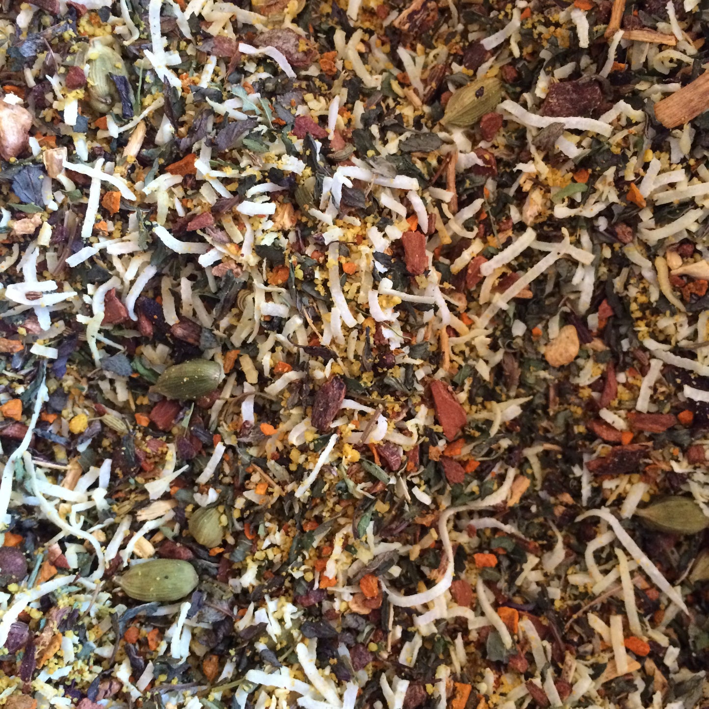 Spiced Tea No.5 - Royal Thailand 60g [Golden Turmeric, Coconut & Mint] - Taste Kaleidoscope